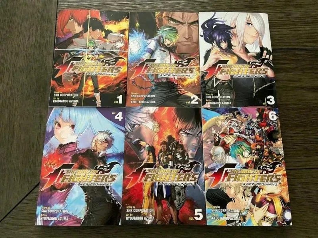 King of Fighters KOF A New Beginning Manga English Vol 1–6 Full
