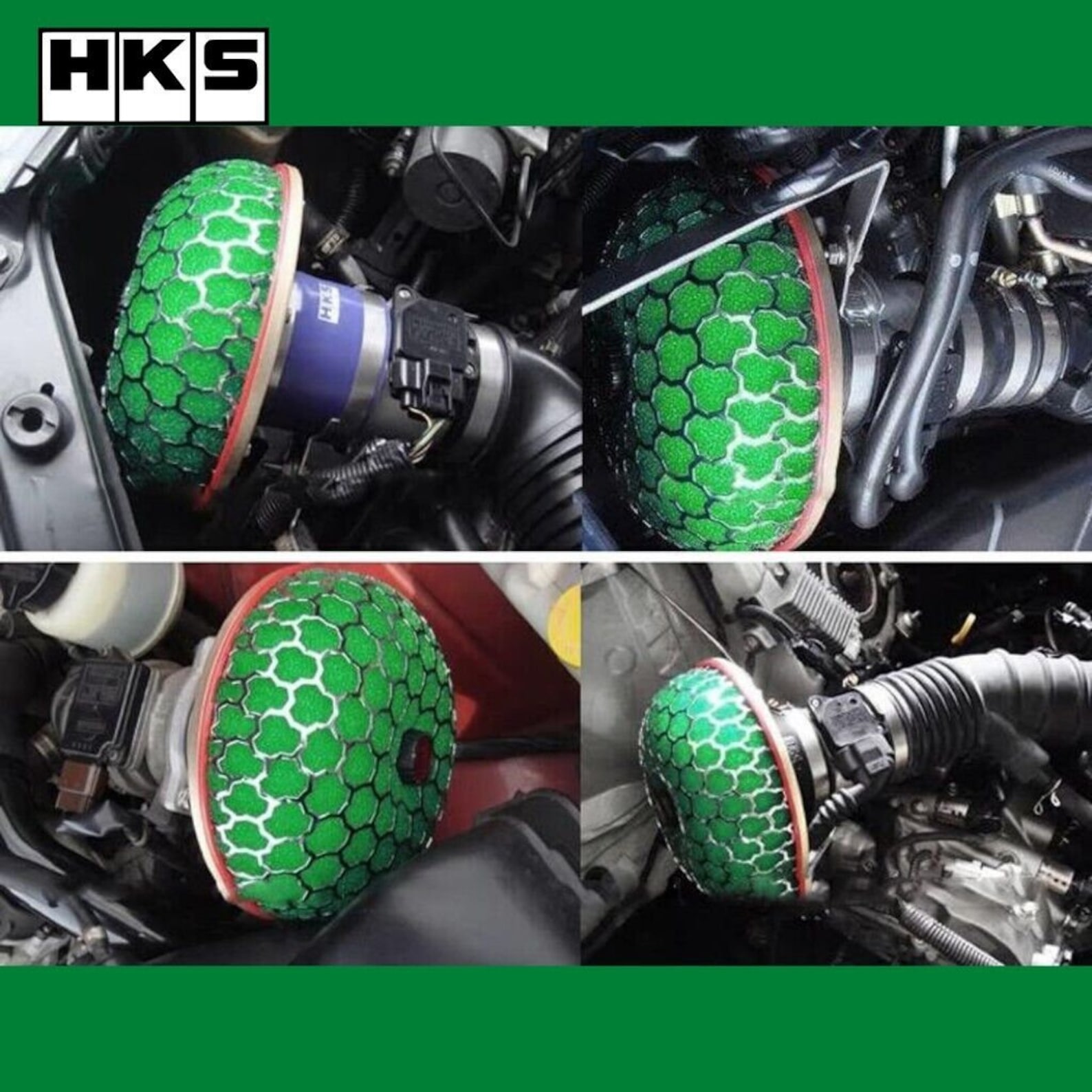 HKS Power Flow Reloaded Filter Universal - Red 100mm Inlet HKS Power Flow Reloaded Filter Universal - Red 100mm Inlet