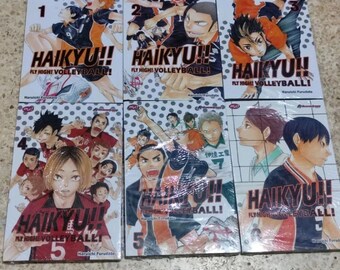 ハイキュー 英語漫画セット 1 ～ 45 巻フルシリーズ コミック by 古舘