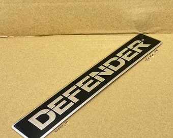 Land Rover Defender Front Grille Emblem Badge Expedite Shipping