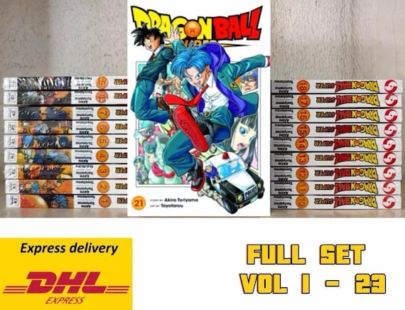 Dragon Ball Super Complete Manga Set Comic English Vol 1–24 Fast