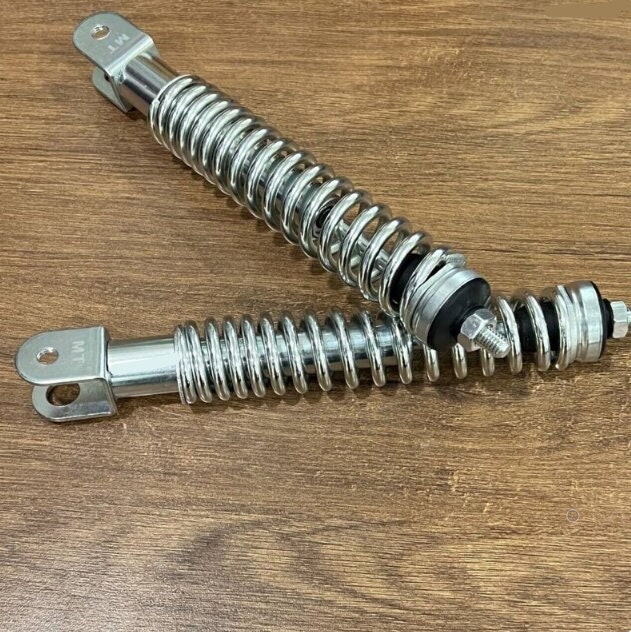 MITRA Front Cushion Shock Pair For Honda Cub C50 C65 C70 C90 - Screw-On, Spring Type