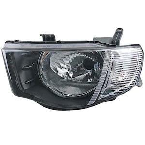 Set Front right Clear Headlight Lamp Fits Mitsubishi Triton L200 KB4T 09-14 Expedite Shipping