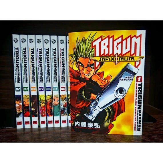 Trigun Maximum Manga English Vol 1-14 Full Set Comic NEW - Etsy