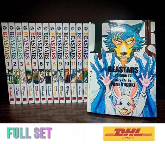 beastars 全巻セット Beastars Manga Set, Vol. 1-5: Paru Itagaki: Amazon.com: Books