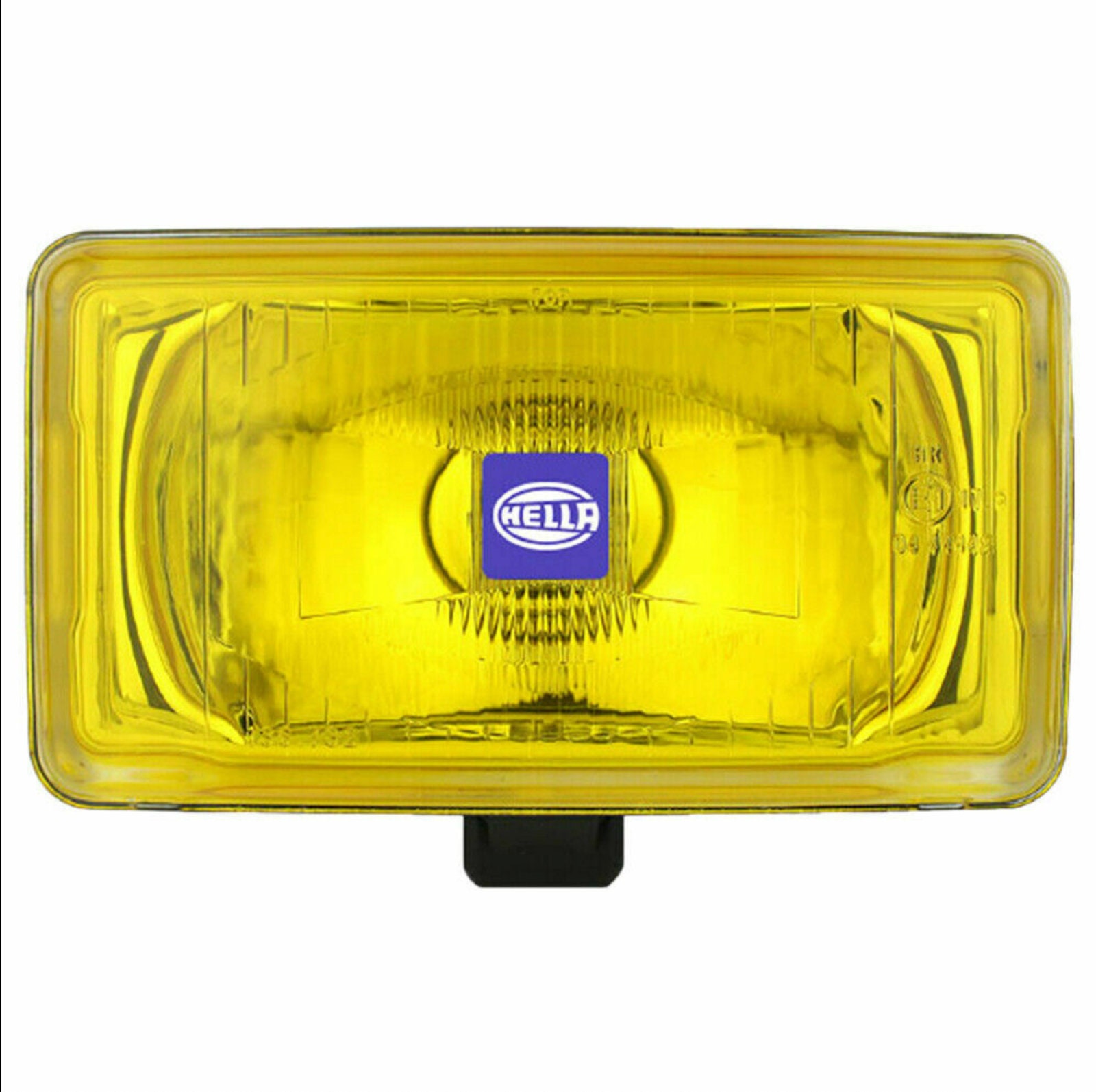 Hella Comet 450 Headlights 12V 55W H3 Halogen Pair (161x90mm) With Bulbs & Caps