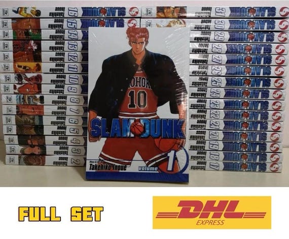 英語版 SLAM DUNK 全巻セット Slam Dunk Complete Manga Set Comic English Vol 1–31 Takehiko Inoue