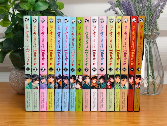 The Apothecary Diaries Light Novel Set Vol 1–16 English Complete Edition Sealed New