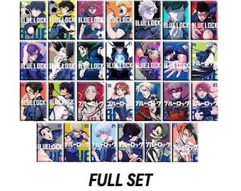Colección completa de manga Blue Lock en inglés, volúmenes 1 a 36. Entrega rápida.