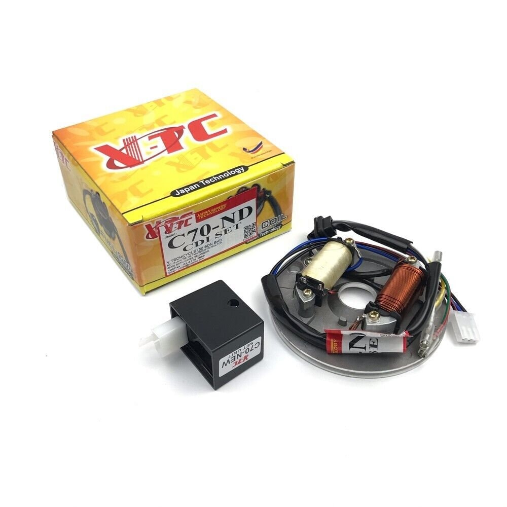 CDI Ignition Coil Kit For Honda ATC70, CT70, Z50, Dax & More – Complete Electronic Ignition Set
