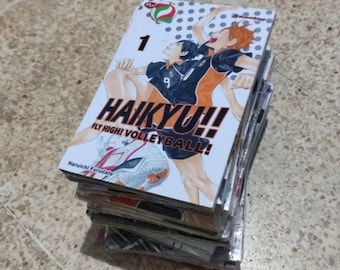 Haikyuu English Manga Set Vol 1–45 Full Series Comics by Furudate