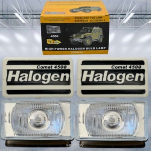 Universal Fog Spot Light CLEAR 12V 55W Adjustable KE70 AE86 Expedite Shipping