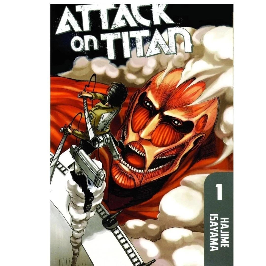 Manga Attack on Titan Complete Set Vol 1–34 English Comics by