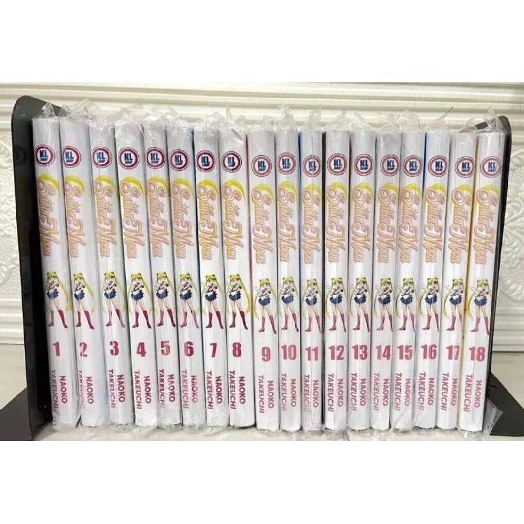 Sailor Moon Manga English Vol 1-18 Complete Full Set Comic Books