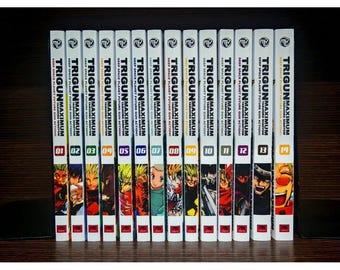 Trigun Maximum Manga English Vol 1-14 Full Set Comic NEW - Etsy
