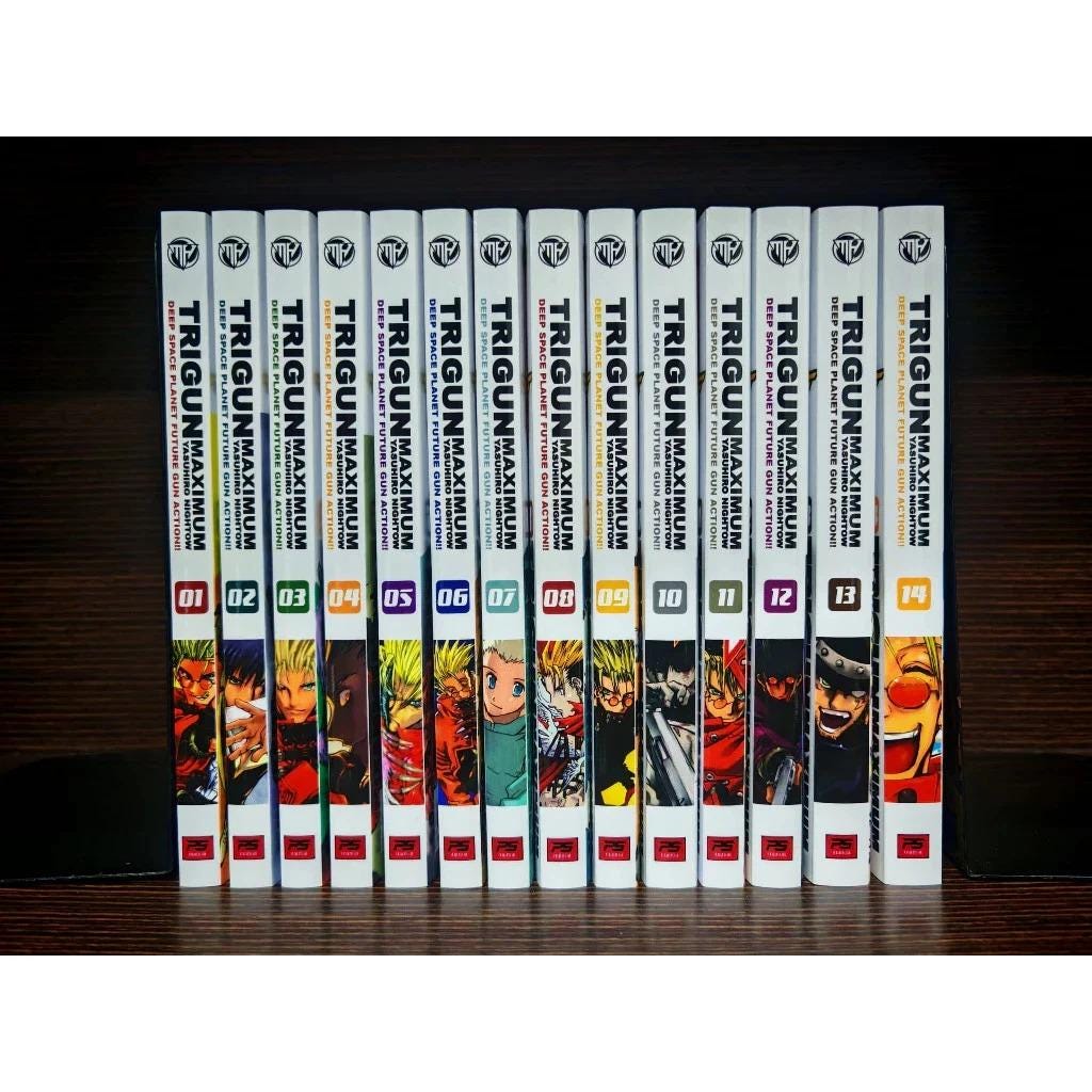Trigun Maximum Manga English Vol 1-14 Full Set Comic NEW - Etsy