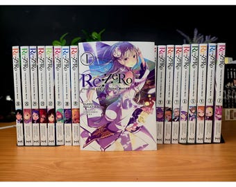Re:Zero Starting Life in Another World Manga Versione Inglese Vol 1–28 di Tappei Nagatsuki