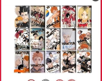 ハイキュー 英語漫画セット 1 ～ 45 巻フルシリーズ コミック by 古舘