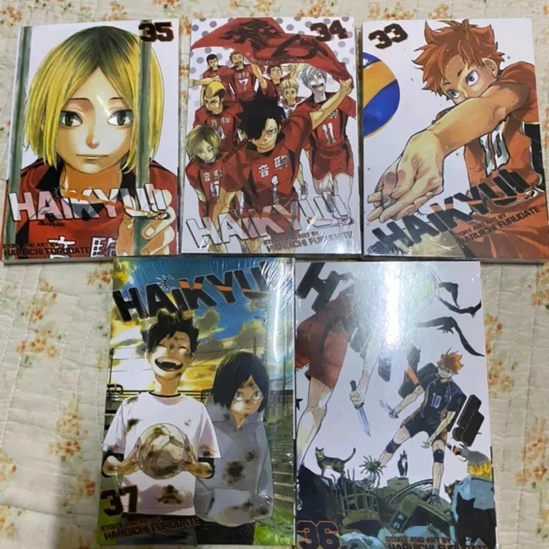 ハイキュー 英語漫画セット 1 ～ 45 巻フルシリーズ コミック by 古舘