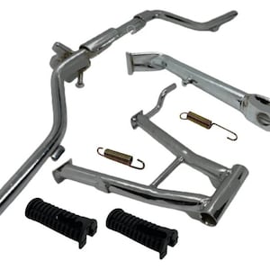 HONDA Japan C70 パスポート 70 メインスタンド クロームセット (7 点) 1980 - 1983 迅速発送