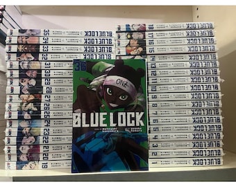 Blue Lock Complete Manga Comic Set English Vol 1–39 Fast Express Delivery
