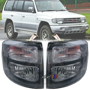 Set Corner Signal Light Lamp For Mitsubishi Pajero Wide Body 1997-1999 Expedite Shipping