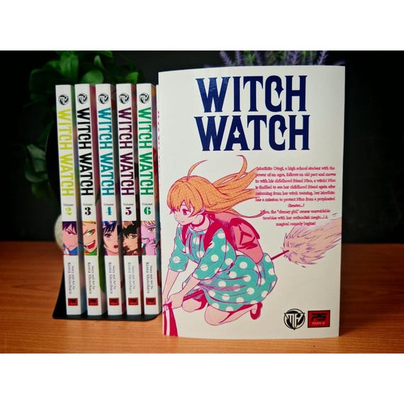 Witch Watch Manga Vol 1-17 Complete English Set Comic Books Fast