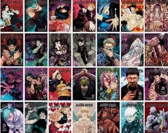 呪術廻戦 マンガ 英語版 第0巻～第30巻 完全版コミック フルセット DHL