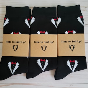 Personalized Gift Groomsmen Gift Tuxedo Groomsmen Sock Groomsman Proposal Box, Best Man Gift Funny Sock Groomsmen Proposal Box Usher Gift
