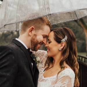 side hair clips for weddings