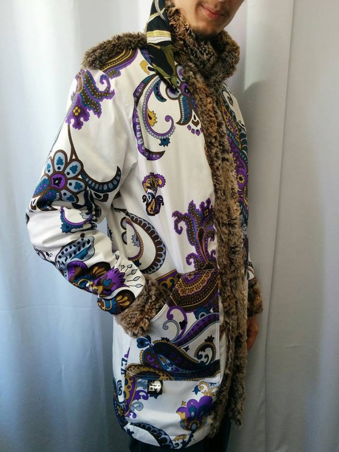 Yakuza Coat / Long Bomber Jacket/ Festival Clothing / Gangster Etsy