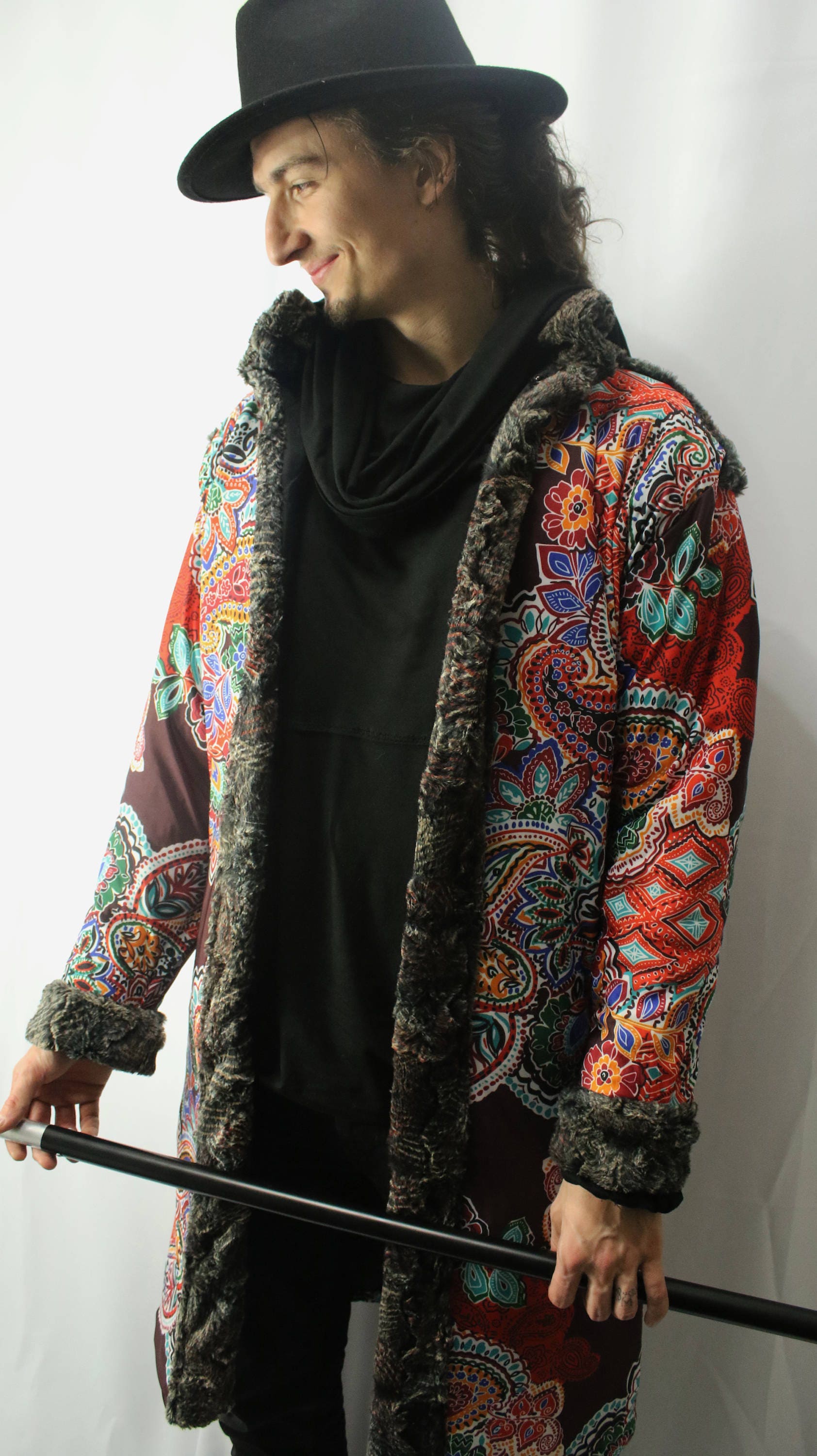 The Pimp Coat/music Festival Swag/long