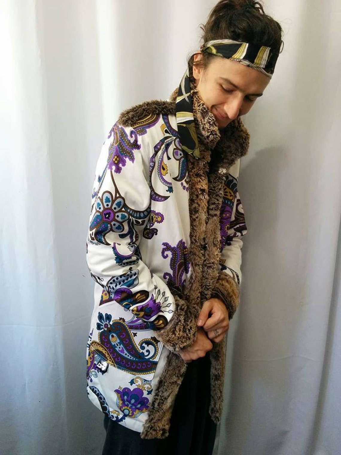 Yakuza Coat / Long Bomber Jacket/ Festival Clothing / Gangster Etsy