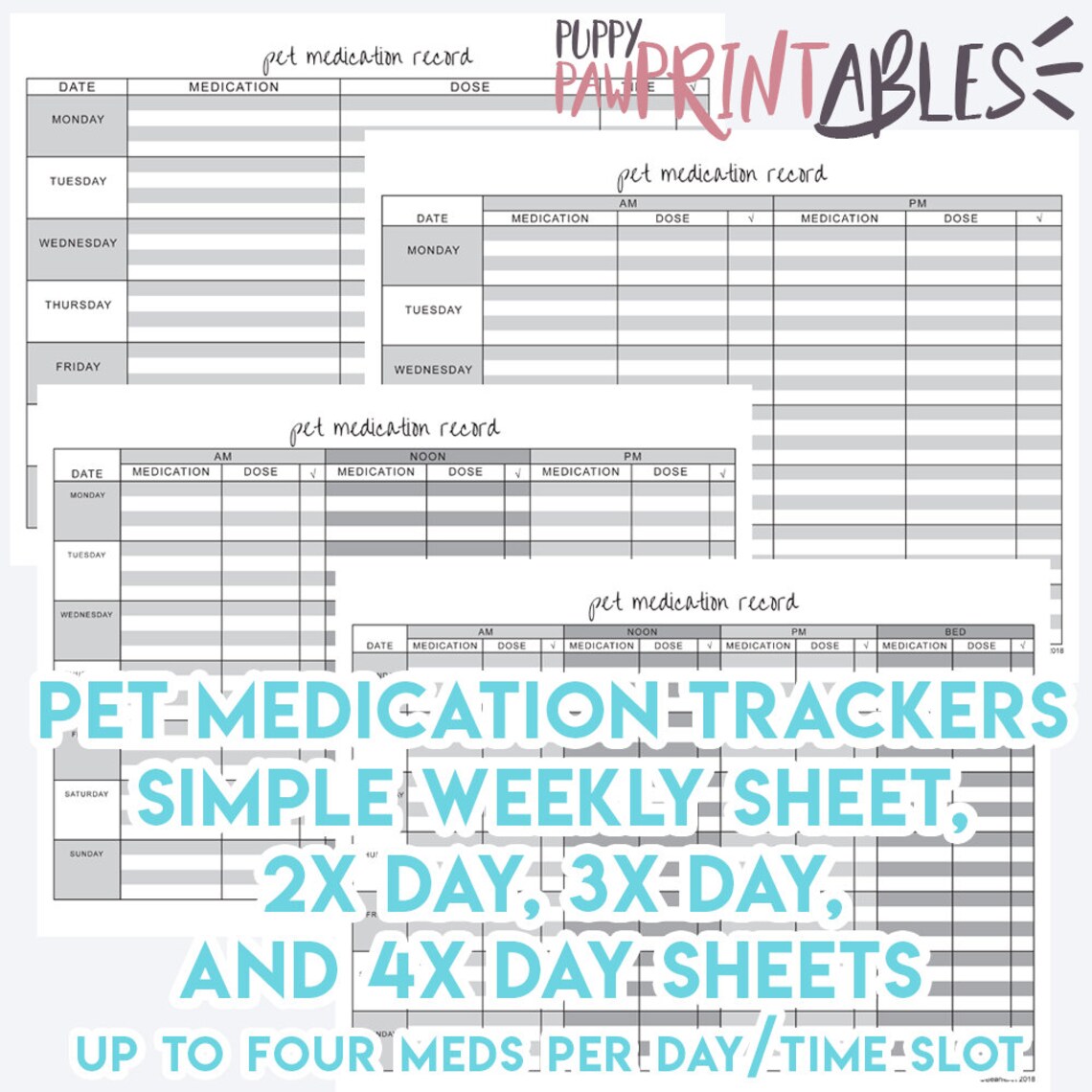 Complete Dog Owner Printable Planner Binder Pet Care - Etsy