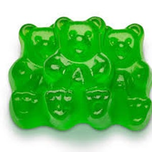 Saint Patty's day original fireball wiskey gummy bears image 1