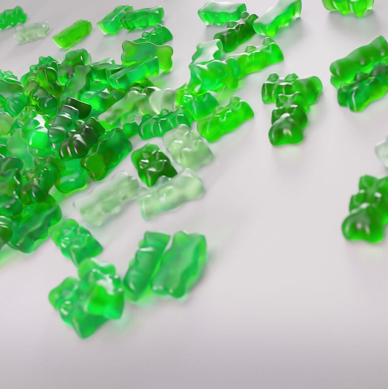 Saint Patty's day original fireball wiskey gummy bears image 2