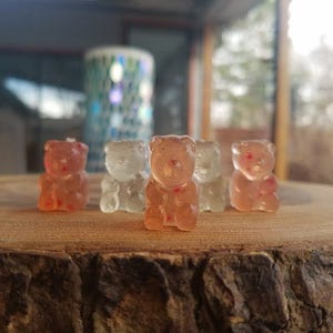 Gummy Bears Infused with Champagne and Rose' Wine 4 oz. Great gift for bridesmaids, valentines gift gift for her girlfriend gift image 3