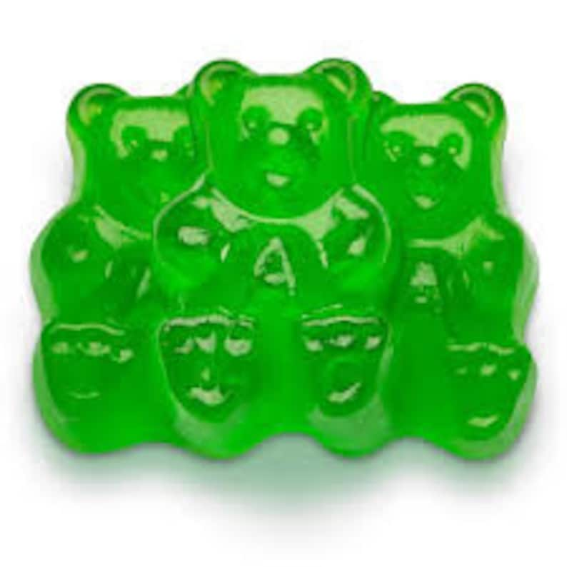 Saint Patty's day original fireball wiskey gummy bears image 1