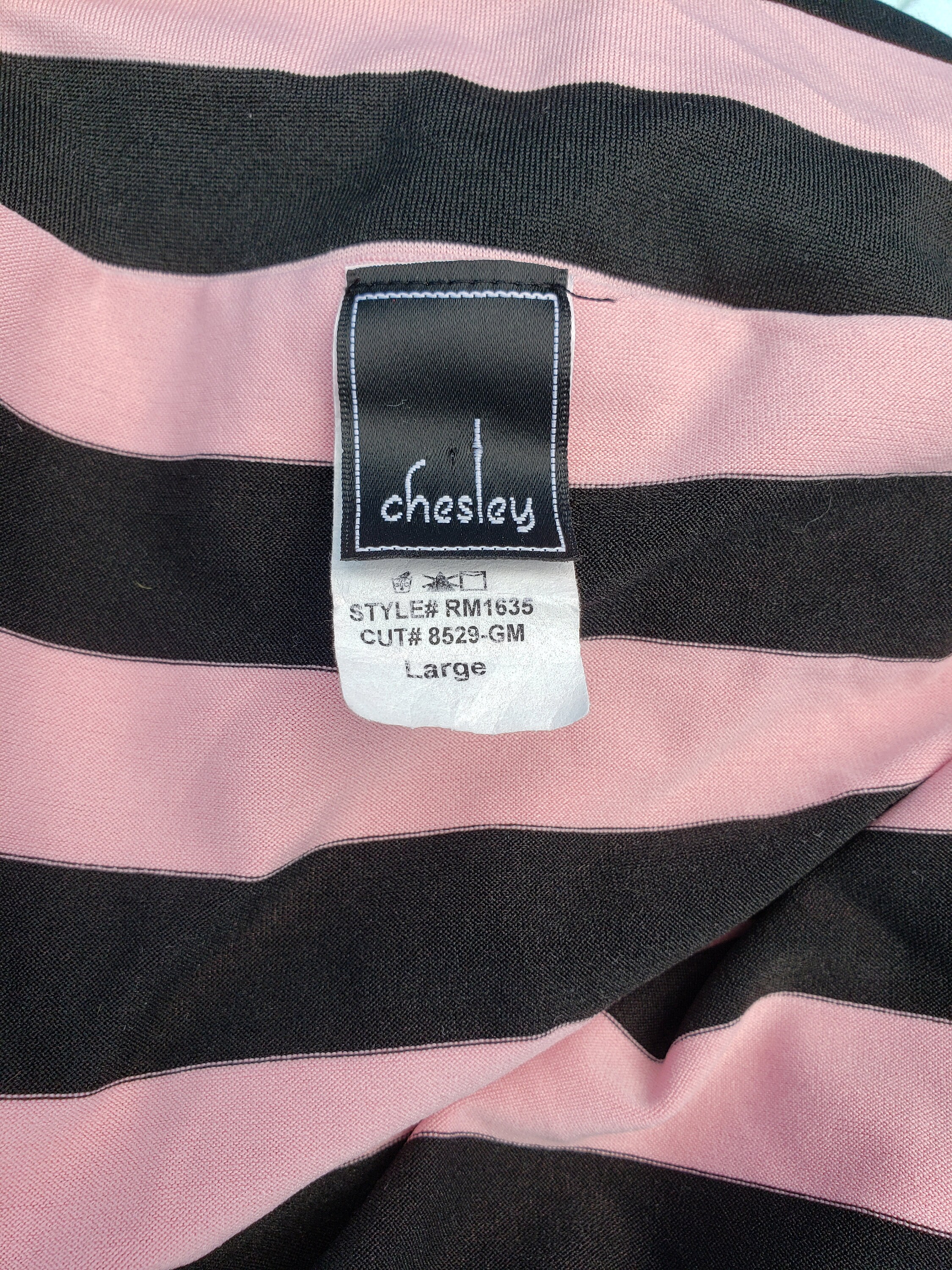 1990s Folded Top Dress Pink and Black Horizontal Striped - Etsy