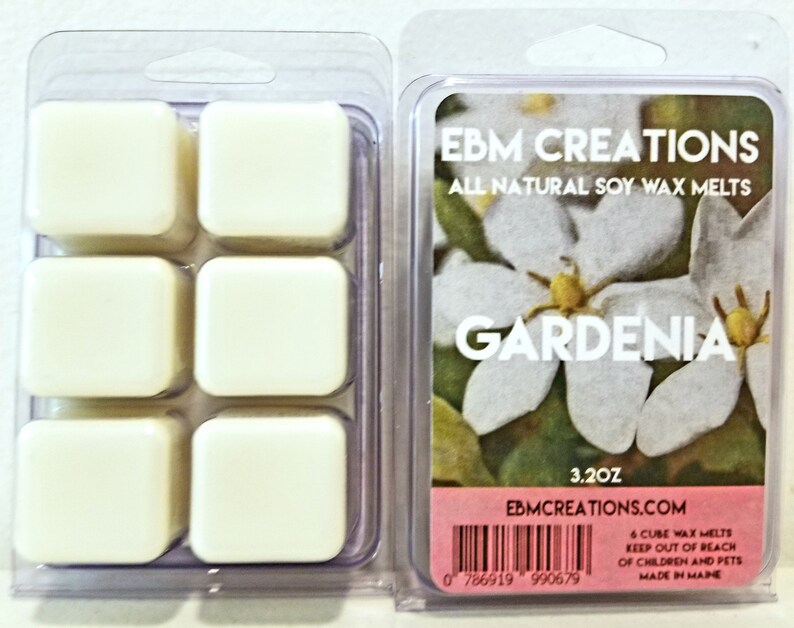EBM Creations Gardenia Scented All Natural Soy Wax Melts Etsy