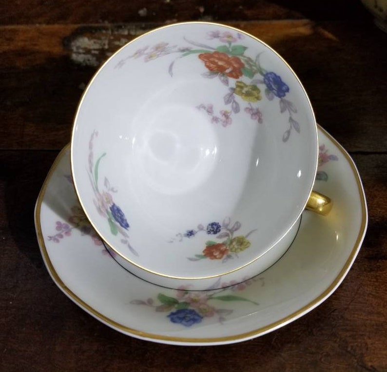 Vintage THEODORE HAVILAND Limoges JEWEL Teacup Coffee Cup With Etsy