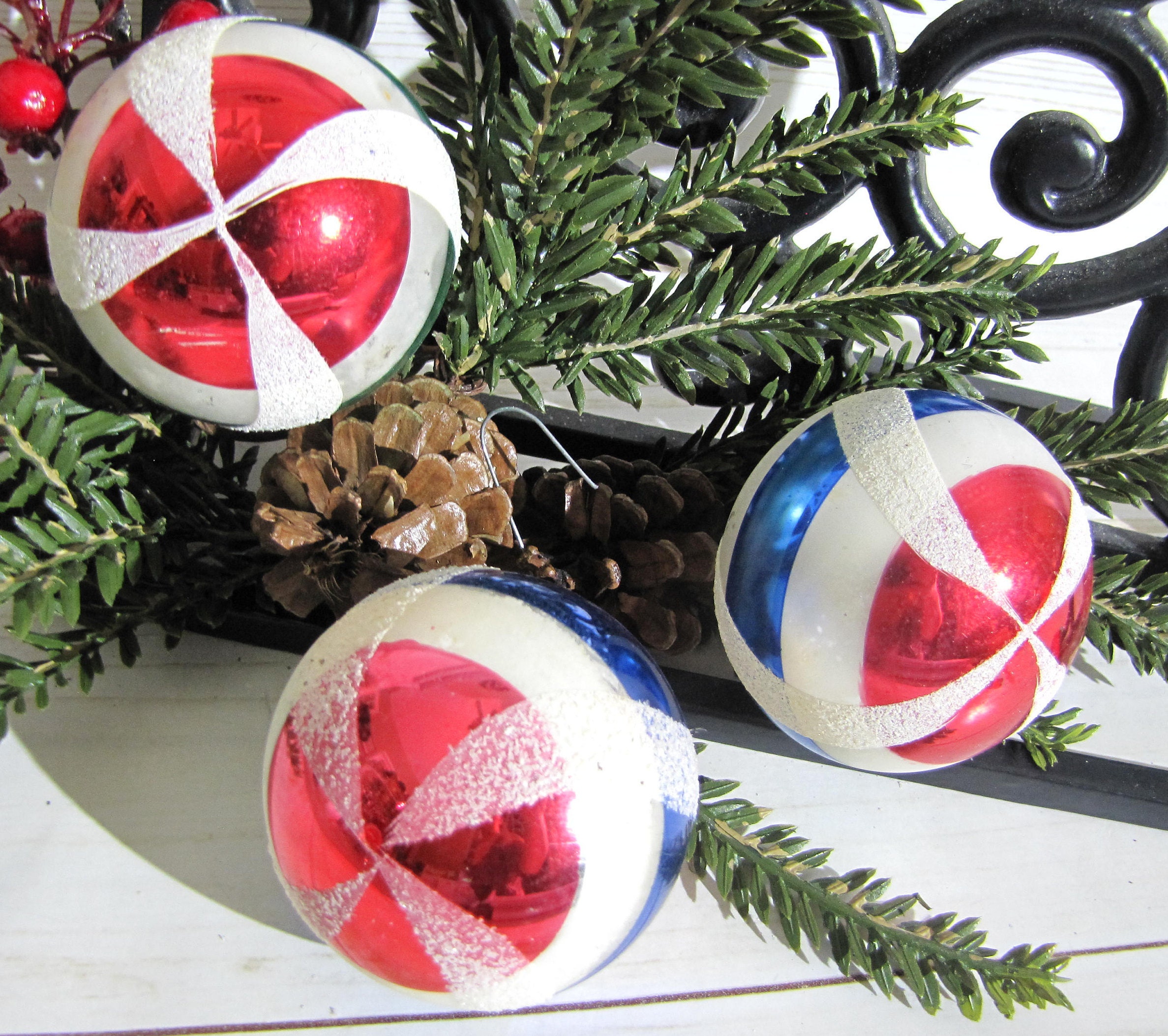Vintage Polish Christmas Ornaments 