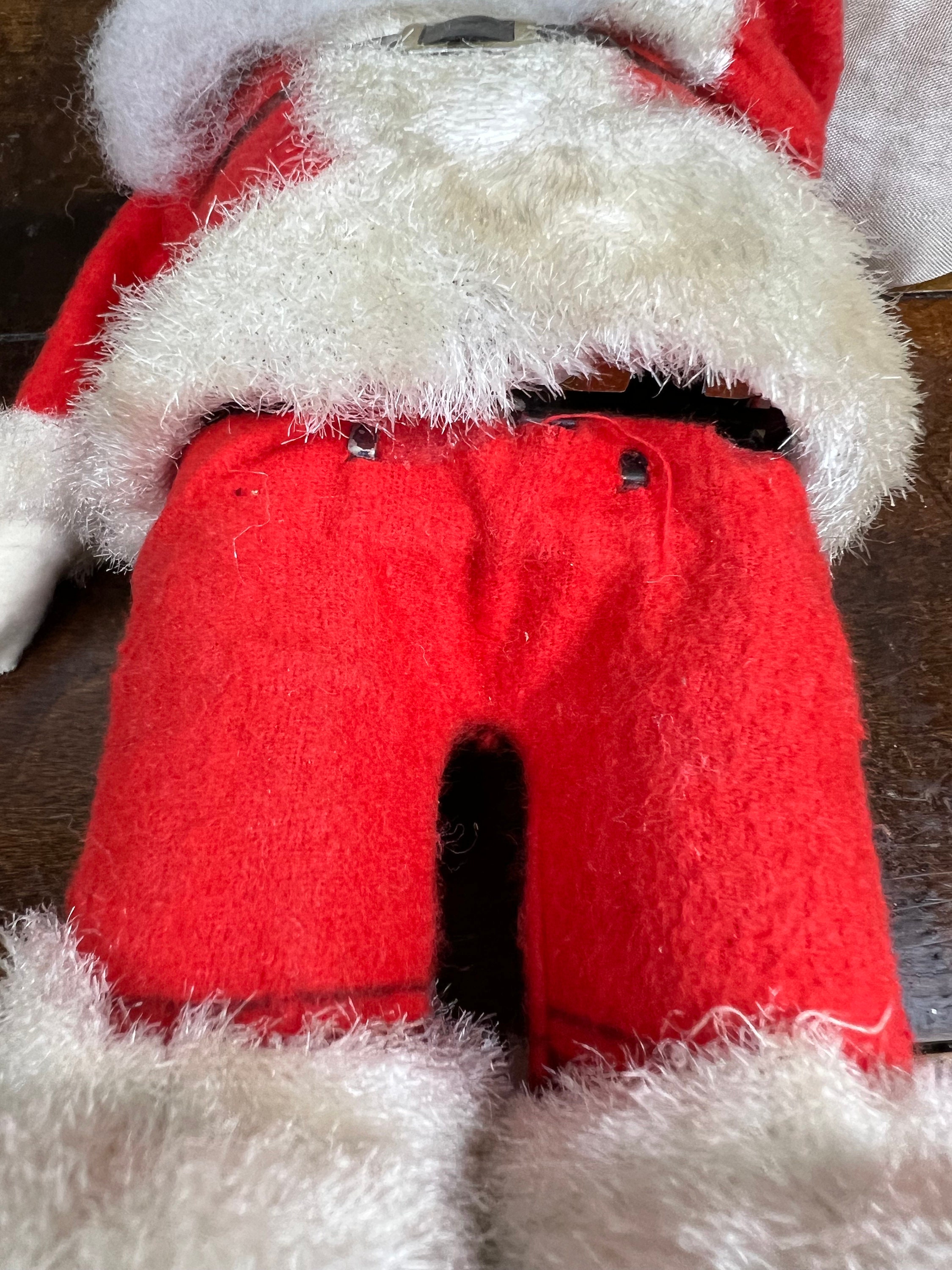 Vintage Mechanical Santa Claus Windup Toy| Vintage Christmas Santa
