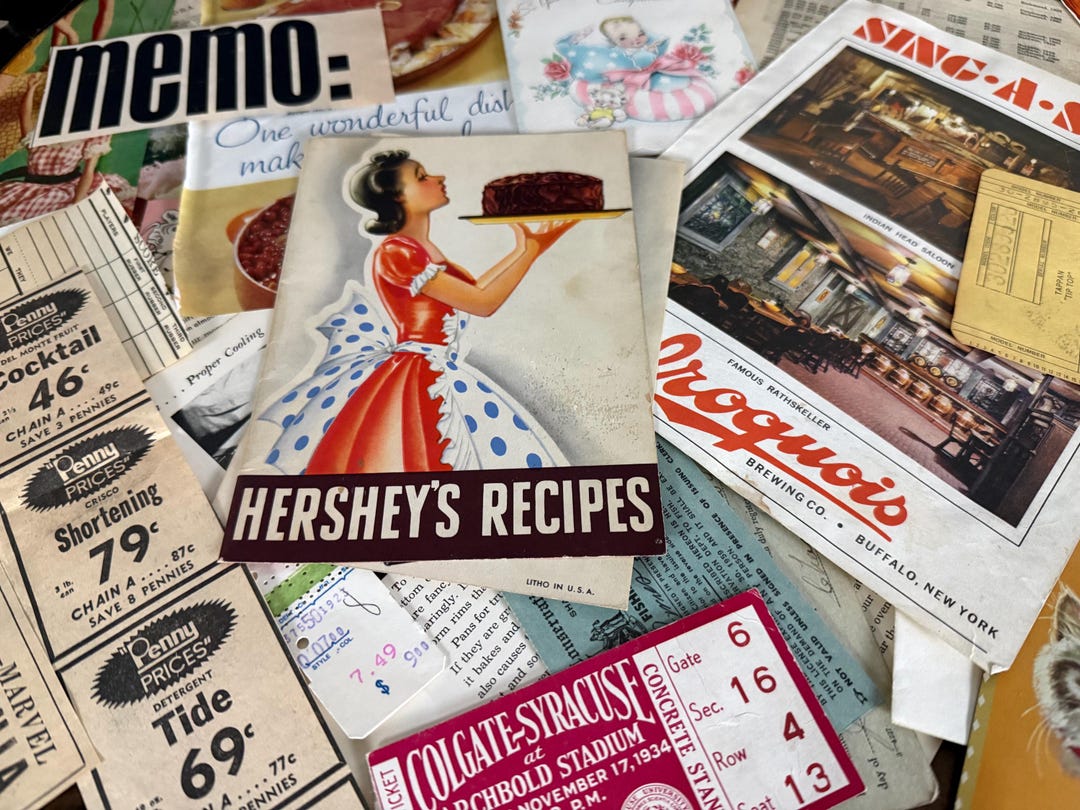 Vintage Paper Ephemera Pack 50 Pieces, Junk Journal Supplies, Large ...