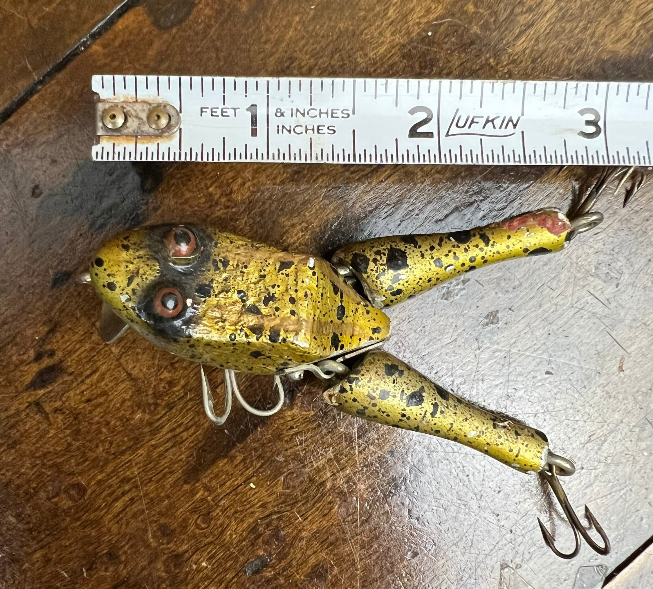 Vintage PAW PAW Wotta FROG Fishing Lure ~tackle Bait~ Green Vintage PAW PAW Wotta FROG Fishing Lure ~tackle Bait~ Green