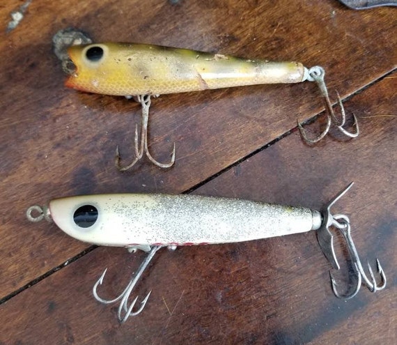 Vintage DALTON SPECIAL Fishing Lure & One Unmarked Dart Lure Two