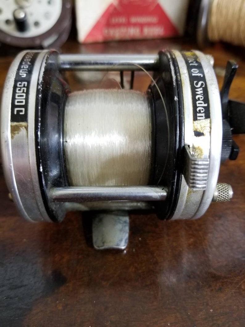 Vintage ABU GARCIA AMBASSADEUR 5500C High Speed Fishing Reel Etsy