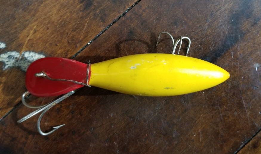 Vintage Heddon Magnum Tadpolly Diving Fishing Lure 9006 NP 5/8 OZ CLASS NOS