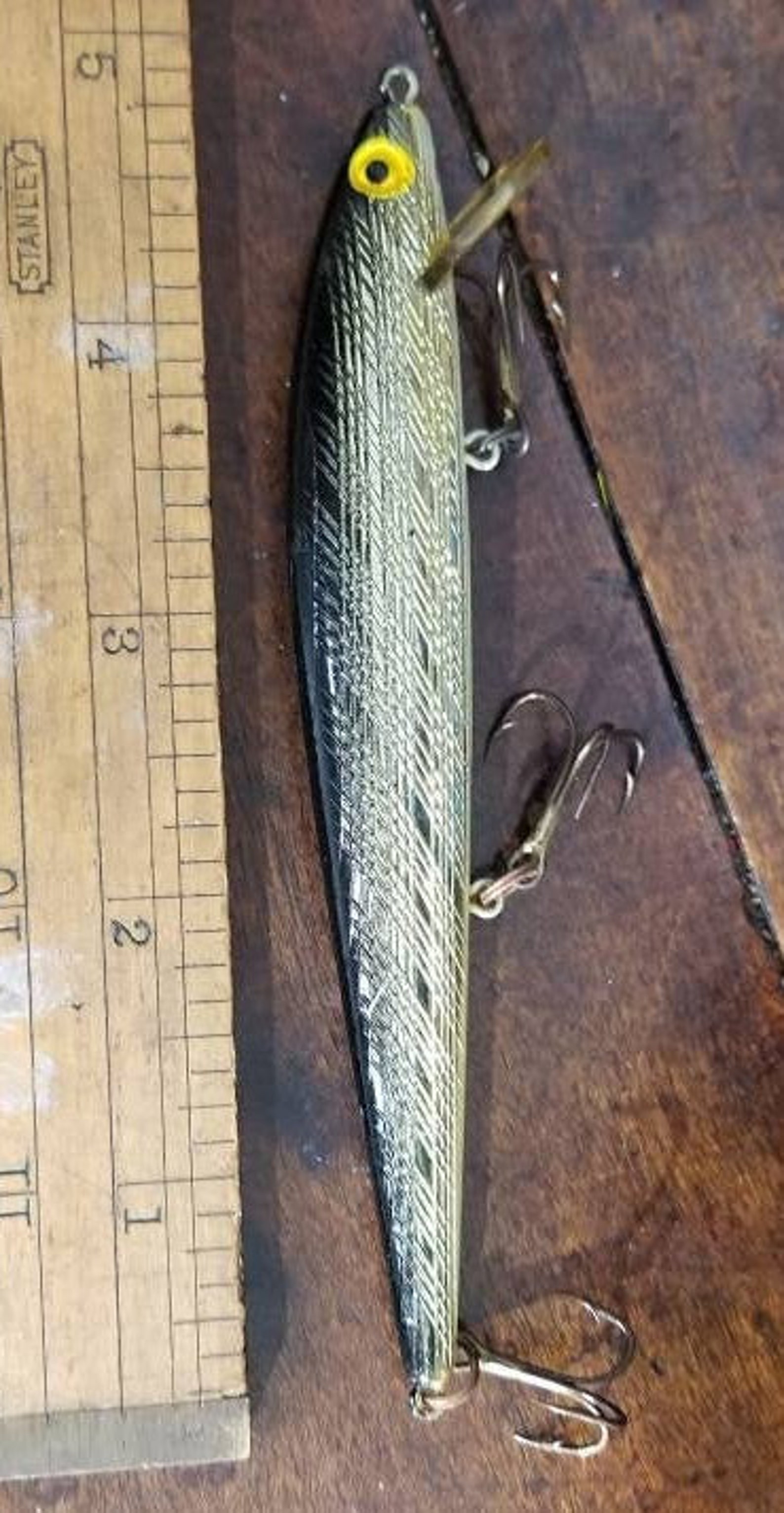 Vintage REBEL Plastic Fishing Lure with Box Marked 201 Etsy