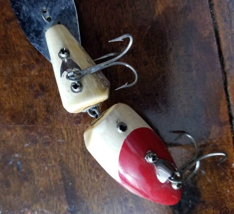 Vintage SOUTH BEND Wood Fishing Lure EXPLORER Lure Tackle | Etsy